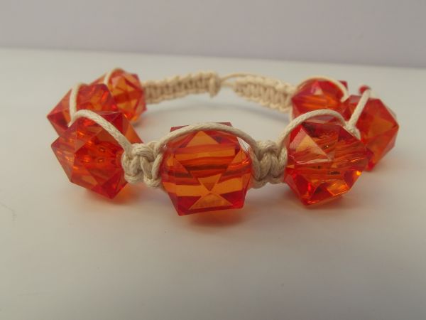 Cód:PS01- Shambala Contas Vermelhas